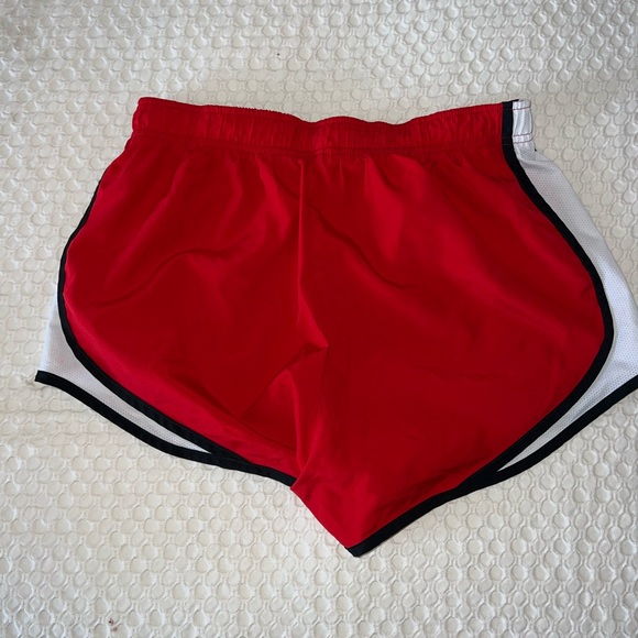 Red athletic shorts - Picture 2 of 2